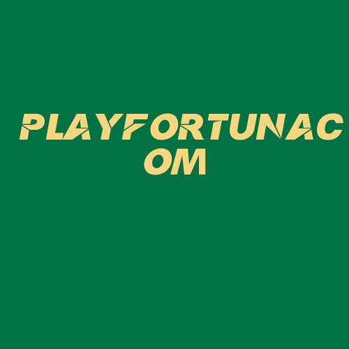 Logo da PLAYFORTUNACOM