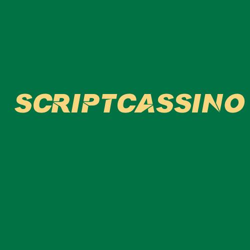 Logo da SCRIPTCASSINO